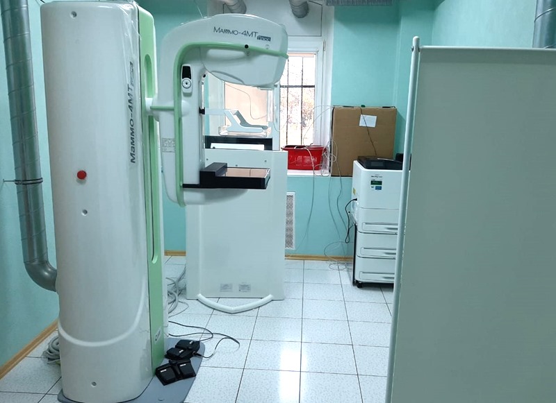 В Гурьевскую больницу поступил новый маммограф