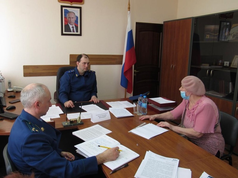 Прокурор Калининградской области Александр Авдеев провел личный приём граждан в городе Светлый