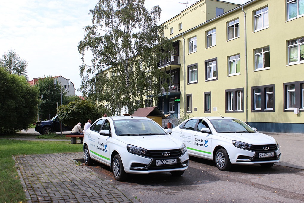 14 новых авто получили лечебные учреждения Калининградской области