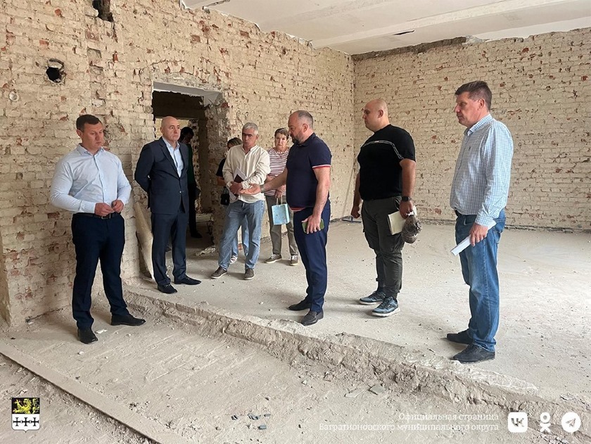 В Багратионовске начали ремонт школы