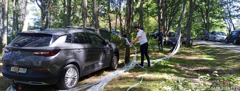 На пляже в Куликово провели рейд против некультурных отдыхающих