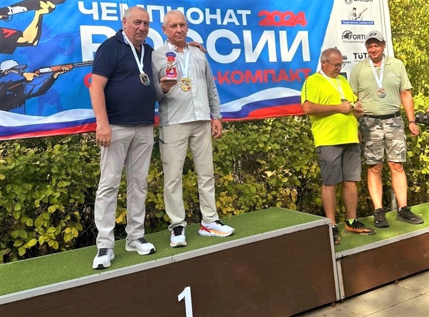 Калининградская команда выиграла золото на чемпионате России по компакт-спортингу