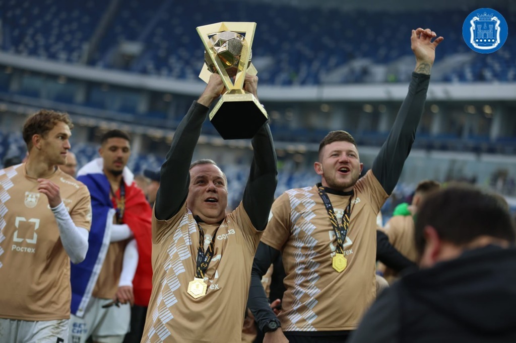 Футбольный клуб «Балтика» завоевал чемпионство в Первой лиге