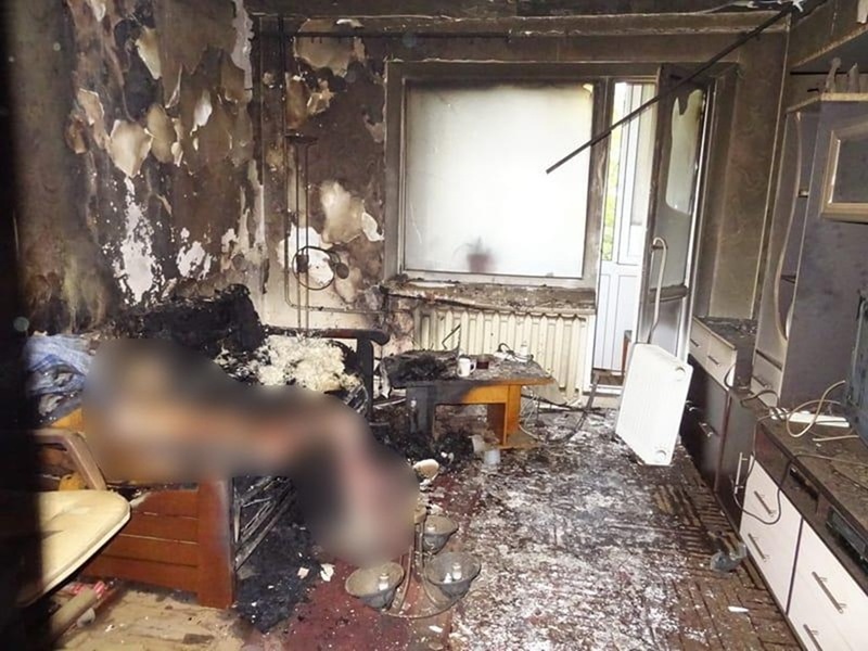 Смертельный пожар в калининградской многоэтажке