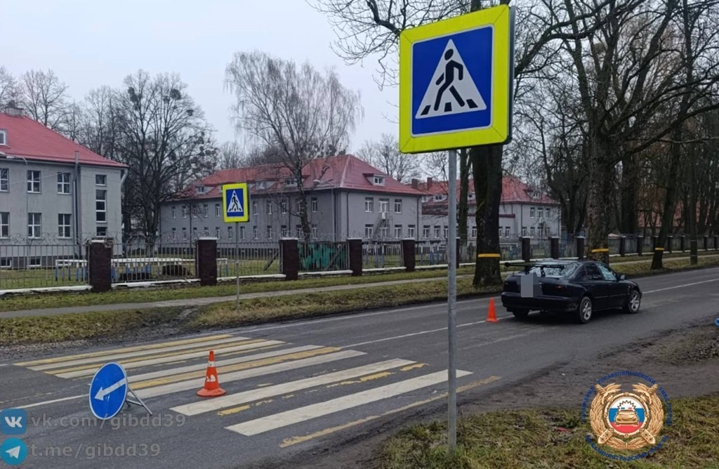 В Калининграде водитель стал фигурантом уголовного дела после наезда на пешехода