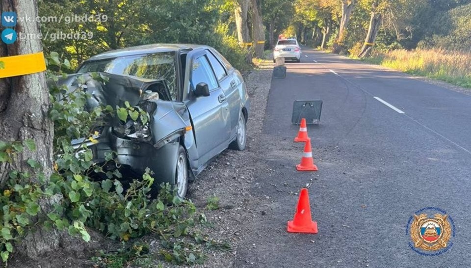 В Зеленоградском районе произошло ДТП с двумя пострадавшими