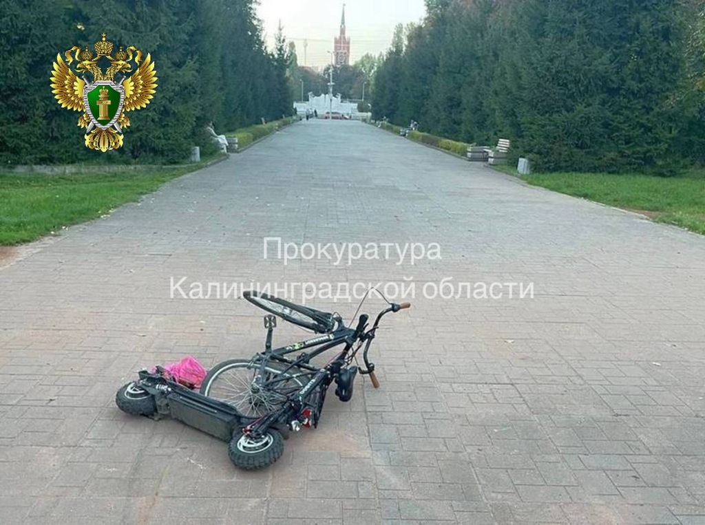 В Калининграде водителя электросамоката будут судить за наезд на пенсионерку В Калининграде водителя электросамоката будут судить за наезд на пенсионерку