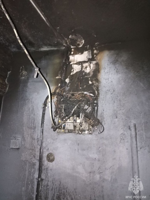 В Красноторовке пожарные эвакуировали 10 человек из горящего подъезда