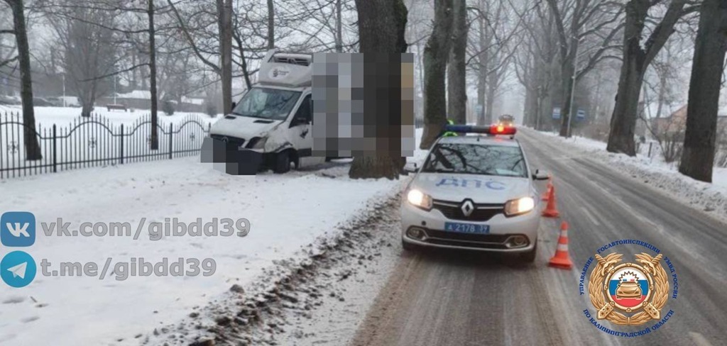 В Краснознаменске &laquo;Мерседес&raquo; сбил пенсионерку на дороге