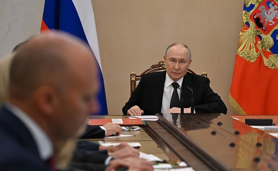 Алексей Беспрозванных и Владимир Путин Алексей Беспрозванных и Владимир Путин